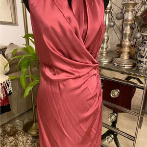 MNG. Dusty rose dress size M NWT